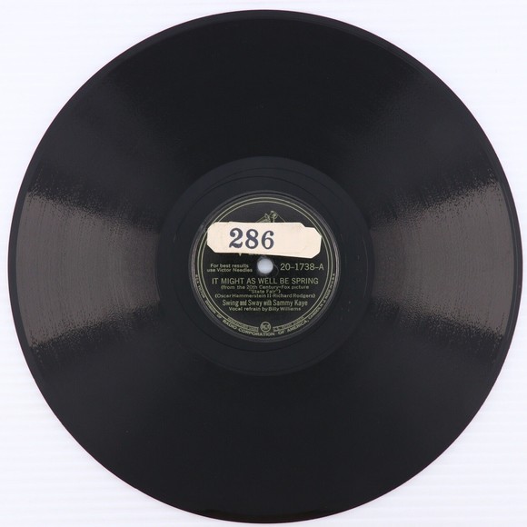 Sammy Kaye It Might As Well Be Spring, Give Me the Simple Life 10" 78 rpm Record - Picture 2 of 13